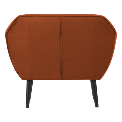 Rocco fauteuil velvet off white [fsc]