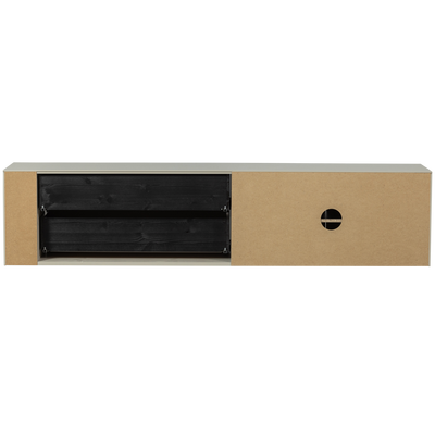 Settle down tv meubel 200 cm grenen middenbruin [fsc]