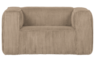 Bean fauteuil grove ribstof