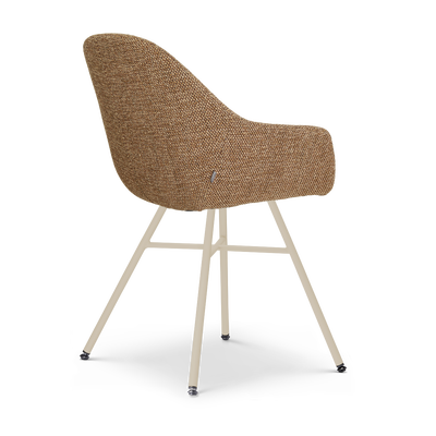 Eetkamerstoel Noa-Mae beige onderstel
