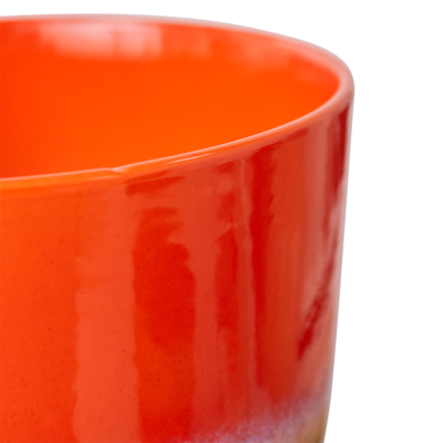 HKliving Retro Flower pot Cherry Red