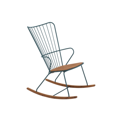 HOUE schommelstoel Paon Paon Rocking Chair | Pine Green