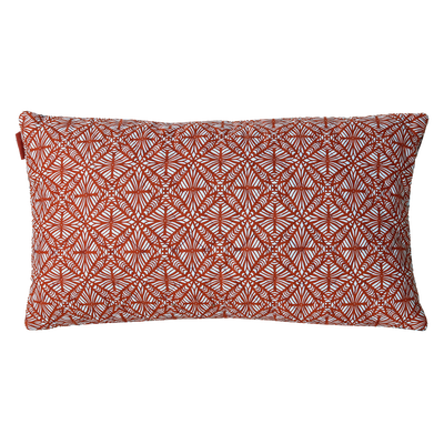 Kussen flower quilt bordeaux