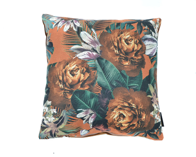 Kussen linnenlook Flower Leaves