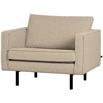 Rodeo fauteuil structure velvet frost