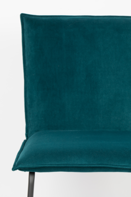 Stoel Floke velvet (set van 2)