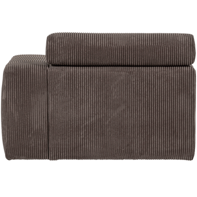 Novi 1-zits element arm links boucle karamelbruin