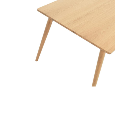 Verlengbare houten eettafel Boas - 150 x 90 cm