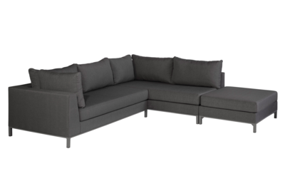 Loungeset Sicilië rechts - Stone Grey