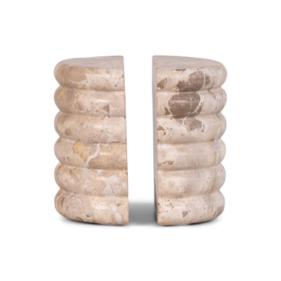 Boekenstandaard Arma marble - set van 2