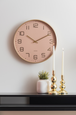 Wandklok Elegance Glow