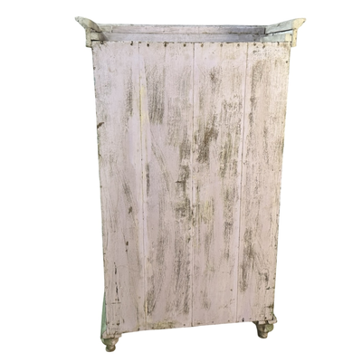 kast 2 deur 2 la blauw uniek