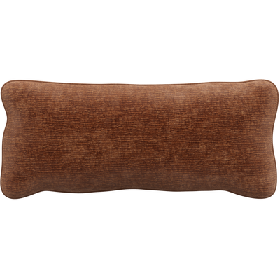Bean kussen chenille velvet perzikroze