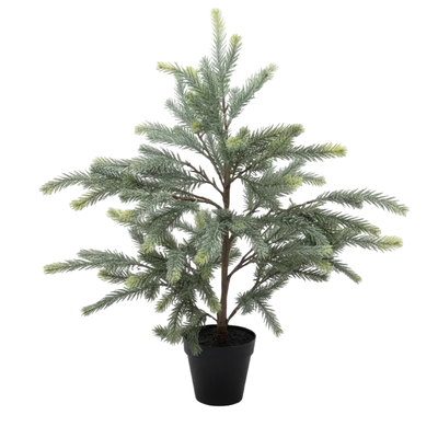 Kunst Blauwspar kerstdecoratie