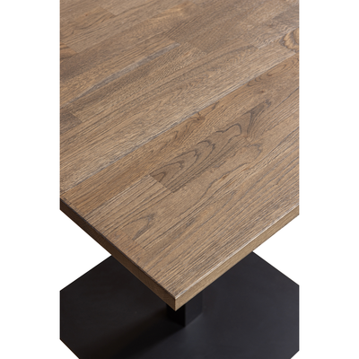 Tablo eettafel vierkant vl 80x80cm cashmere brown [fsc]