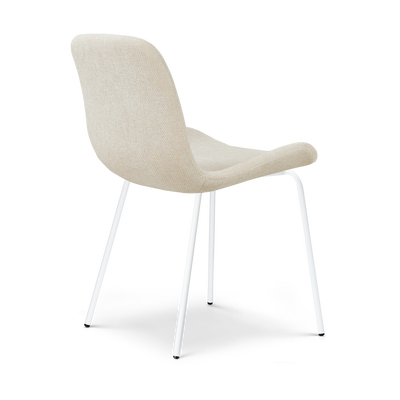 Eetkamerstoel Nora-Fé - wit onderstel