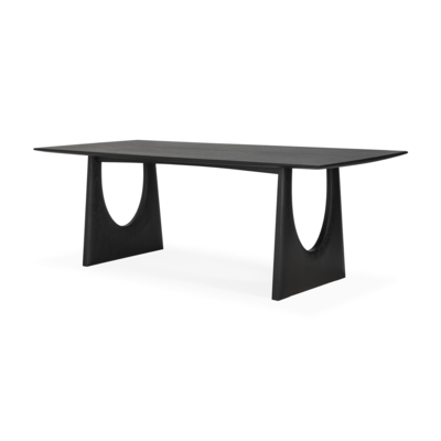 Ethnicraft - Tafel Geometric - eiken/zwart eiken