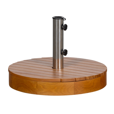 Monica tuin parasolvoet hout naturel 37xo49cm [fsc]