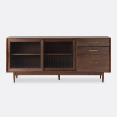 Dressoir Dizzy walnoot 180 cm Dressoir Dizzy walnoot 180 cm Dressoir Dizzy 180 x 40 x 78 cm