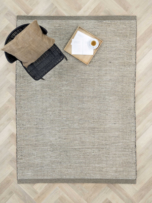 Vloerkleed Teppe Grey white