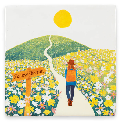 StoryTiles Wandtegel Follow the sun