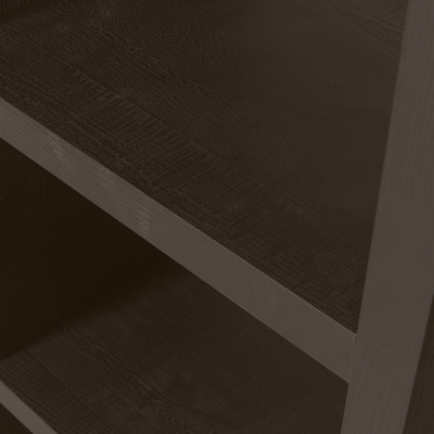 Timo open kast mdf donkerbruin 195x100x40 cm