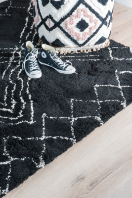 Vloerkleed Jim black