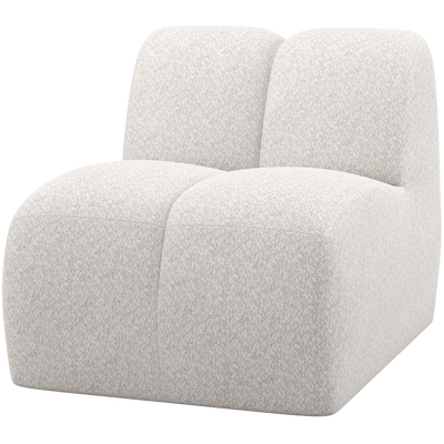Mojo 1-zits element boucle ecru melange