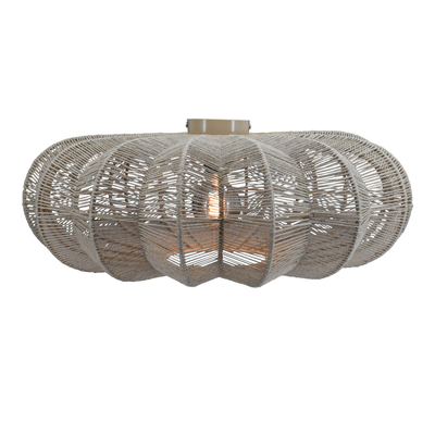 Wand-plafondlamp Bowie naturel