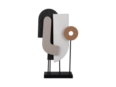 Decoratief object Abstract Art High- Multicolor