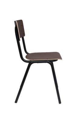 Zuiver Back To School Stoel Matt - Set van 4