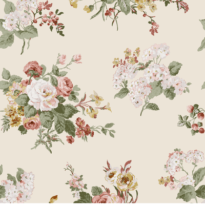 vliesbehang laura ashley rosemore pale sable