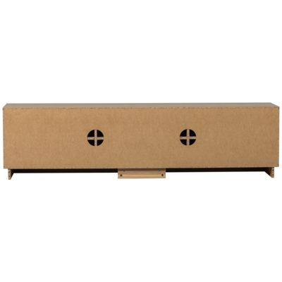 Tv Meubel Zuma 200Cm - Eiken - Transparant