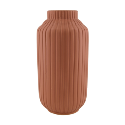 Vase ceramic old pink
