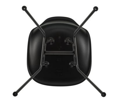 Vitra stoel Eames DSX Basic Dark onderstel