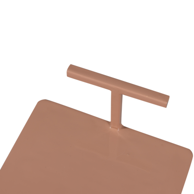 Toste bijzettafel metaal donkerzand