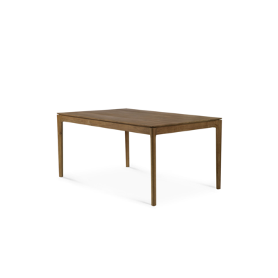 Ethnicraft - Tafel Bok - uitschuifbaar - teak onbehandeld