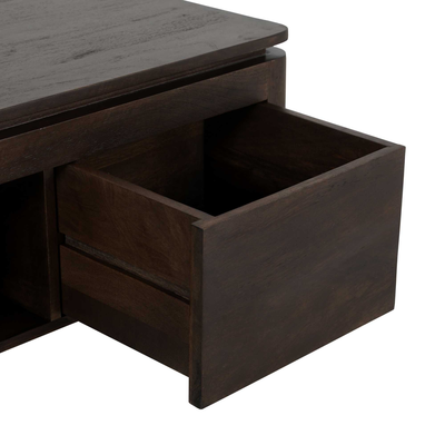 Salontafel Rondo Vierkant Bruin