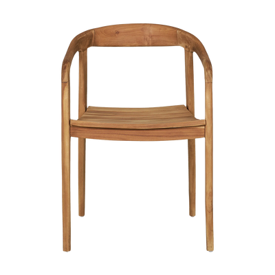Houten tuinstoel Claudette