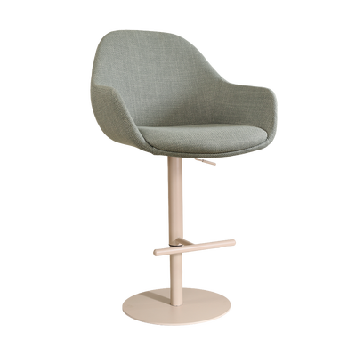 niva-mae draaibare tulp barkruk - beige