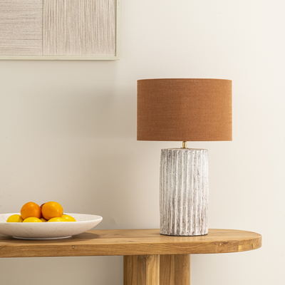 Lampenkap Oslo Linnen roest