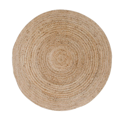 Rond vloerkleed Milou naturel