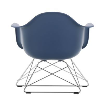 Vitra loungestoel Eames LAR chroom onderstel
