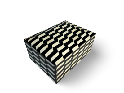 Kist Bone box white/black