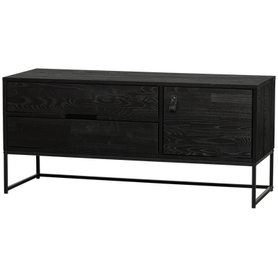 Silas tv meubel 120 cm grenen dust [fsc]