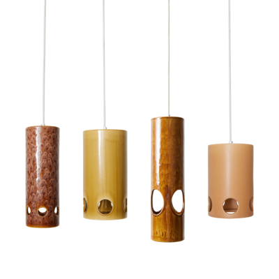 HKliving hanglamp Ceramic peach