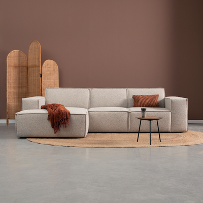 Hoekbank Chaise Livento Beige