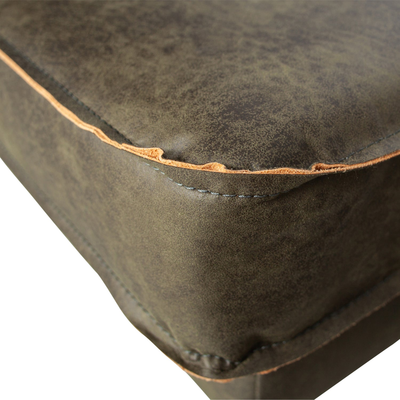 Rodeo daybed links structure velvet brass