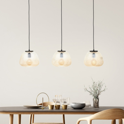 Hanglamp Robbie balk - 3 lichts
