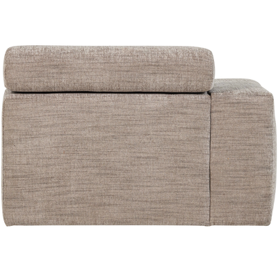 Novi 1-zits element arm links boucle karamelbruin